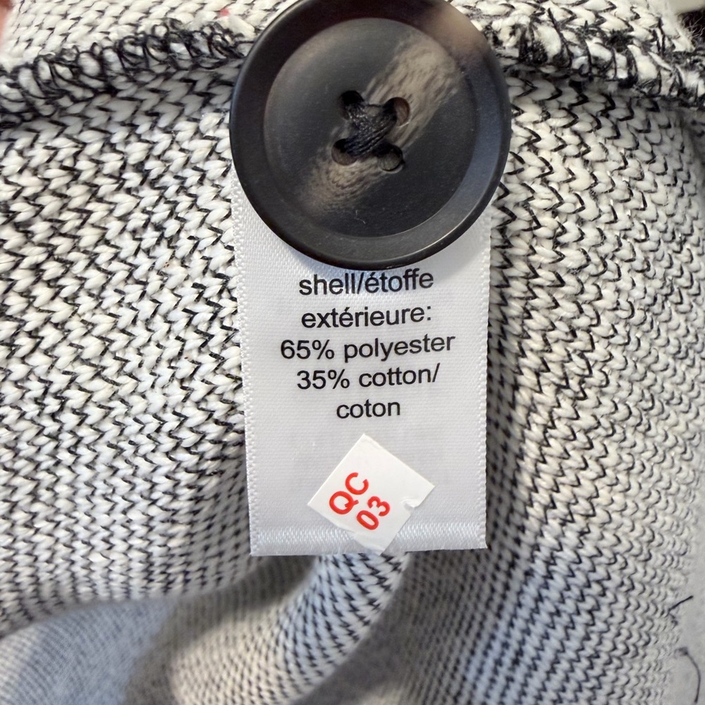Maurices Gray Button Front Cardigan Coat NWOT - Picture 5 of 7